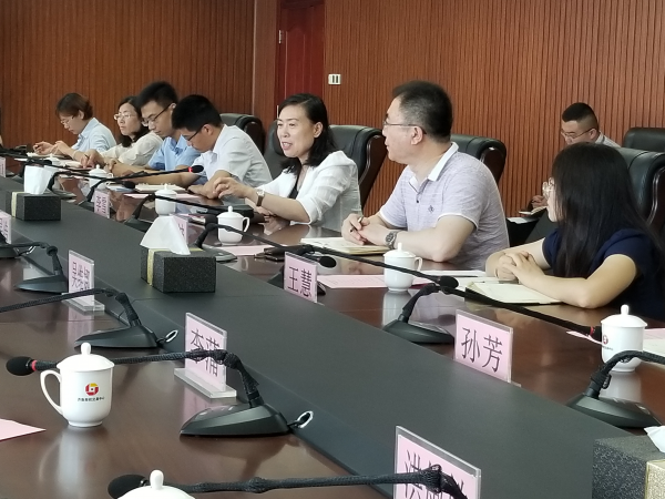 江西省南昌市青云譜區、經開區及江西聯合股權交易中心到訪齊魯股權交易中心